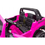 Elektrické autíčko - Toyota Hillux - nelakované - ružové 